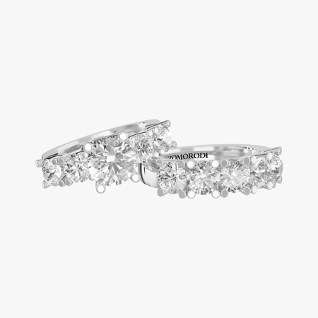 Five Stones Bridal Set